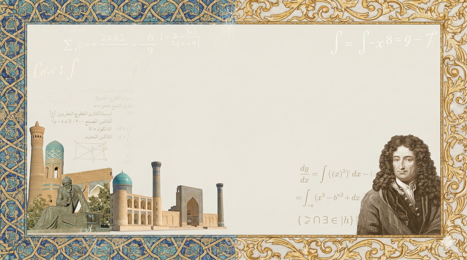 Al-Khwarizmi and Leibniz
