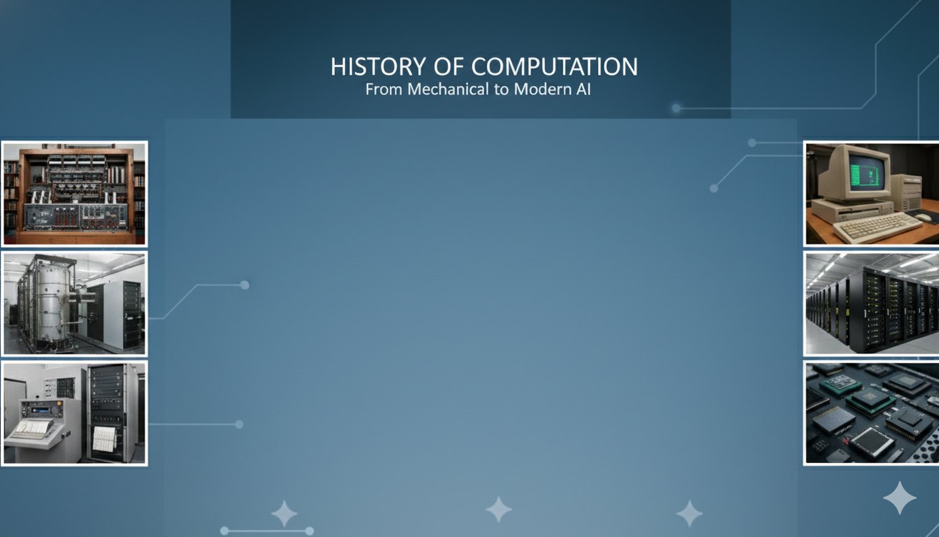 History of computation